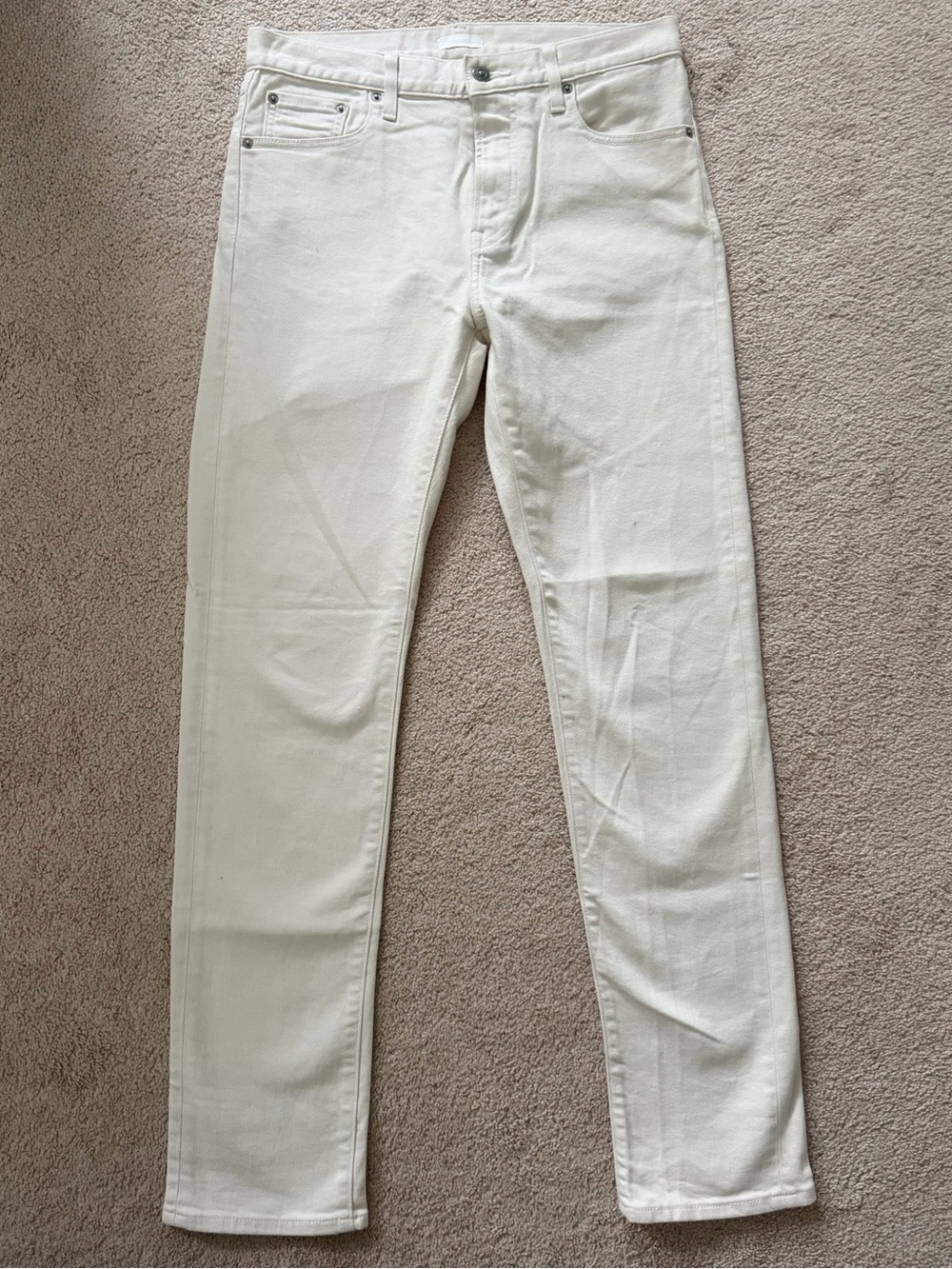 Uniqlo White Jeans Men’s 30x32 Excellent Condition